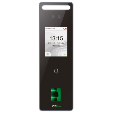 Comprar ZKTECO ZK-SPEEDFACE-V3L-FP-W Control de acceso y presencia IP65 - Facial, huella, tarjeta EM y PIN - 3.000 huellas | 200.000 registros - 2.4" TFT táctil | TCP/IP, WiFi, RS485 y Wiegand - Soft. Presencia: ZKBioTime 8 y GoTime Cloud - Soft. Ac