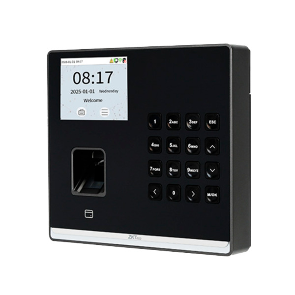 ZKTECO ZK-TA-GTC2-1-W Control de presencia y acceso simple - Huella, tarjeta EM y PIN - 3.000 huellas | 150.000 registros - 2.8&