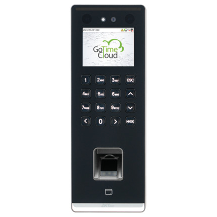 Comprar ZKTECO ZK-TA-GTC2F-V-1-W Control de presencia y acceso simple - Facial, huella, tarjeta EM y PIN - 1.000 huellas | 150.000 registros - 2.4" TFT | TCP/IP, WiFi, USB y relé - Soft. Presencia: GoTime Cloud