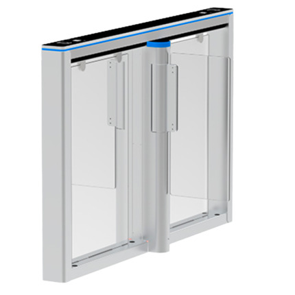Comprar ZKTECO ZK-TS-COMET-S1200-600 Torno de acceso bidireccional doble - Portillo con barrera acrílica plegable - Tiempos, alarmas y modos de apertura - Ancho de paso 660 mm | 5.000.000 ciclos - Fabricado en aleación de aluminio - Compatible con sistem