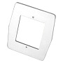 ZKTECO ZK-TSA10-1 Placa de acero personalizada para tornos - Embellecedor para lectores biométricos - Apta para lectores ZK-FR15 (4)