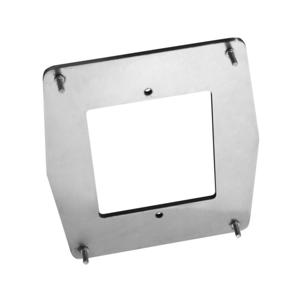 ZKTECO ZK-TSA10-1 Placa de acero personalizada para tornos - Embellecedor para lectores biométricos - Apta para lectores ZK-FR15 (5)