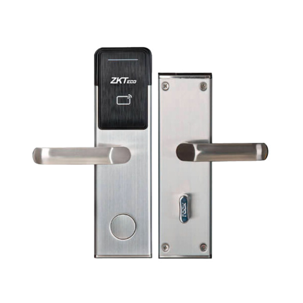 ZKTECO ZK-ZL700L Cerradura de hotel online - Apertura por tarjeta MF - Backset 70 mm | Apertura izquierda - Autónoma 4 x pilas A (1)