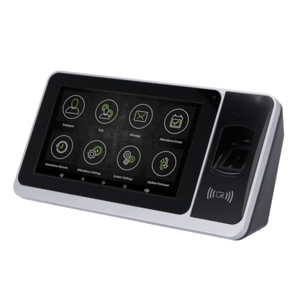 Comprar ZKTECO ZK-ZYNK-ZPAD-PLUS-FP-12-S-4G Control de presencia Android con cámara - Huella, tarjeta EM/MF/DESFire y PIN - 6.000 huellas | 200.000 registros - 7" TFT táctil | TCP/IP, WiFi, USB y microSD - Soft. Presencia: ZKBioTime 8 y GoTime Cloud