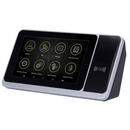 Comprar ZKTECO ZK-ZYNK-ZPAD-PLUS-RF-12-S-4G Control de presencia Android con cámara - Tarjeta EM/MF/DESFire y PIN - 10.000 tarjeta | 200.000 registros - 7" TFT táctil | TCP/IP, WiFi, USB y microSD - Soft. Presencia: ZKBioTime 8 y GoTime Cloud - Soft
